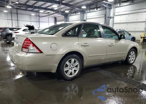 2006 Mercury Montego Luxury from USA, damaged, VIN 1MEFM40136G602923